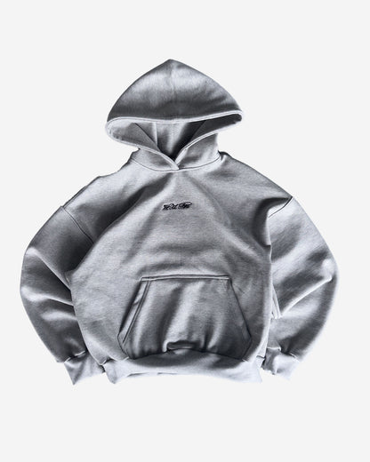 Big Signature Hoodie  [Grey]