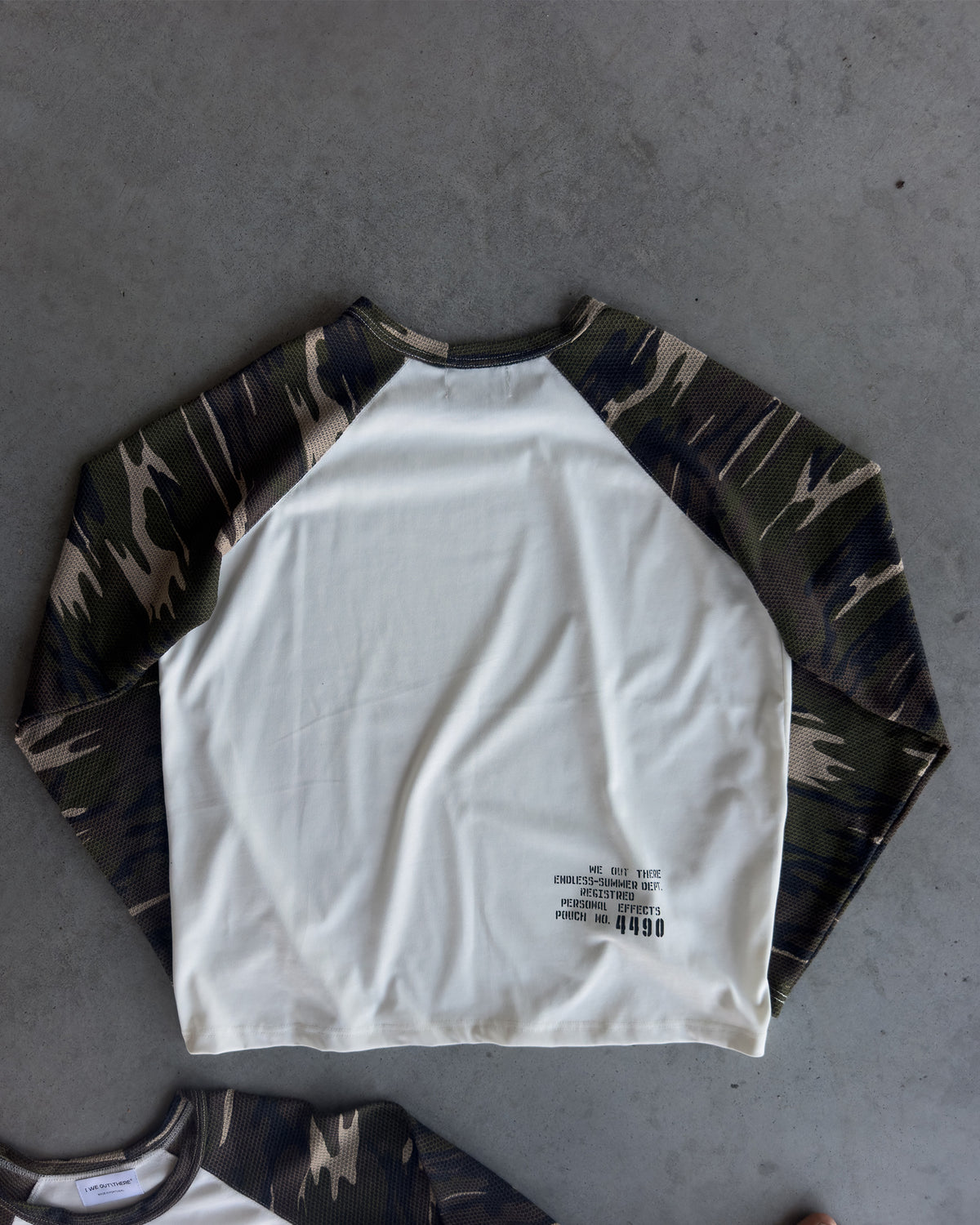 T-shirt Essencial Leve Manga Comprida [Branco Sujo]