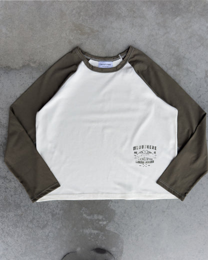 T-shirt Essencial Leve Manga Comprida [Branco Sujo]