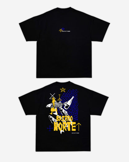 T-shirt 'Live Yours' [Preta/Chocolate] (Cópia)