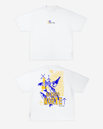 T-shirt 'Live Yours' [Preta/Chocolate] (Cópia)