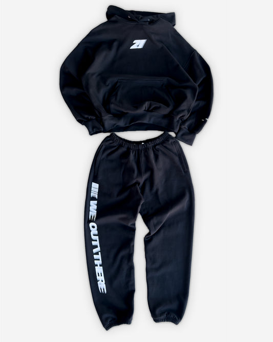 Speed Tracksuit [Black/White]
