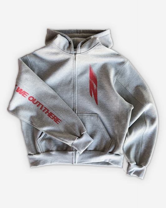 Speed Heather Grey Zip