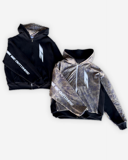 Speed Reversible Zip  [Black/Digital Camo]