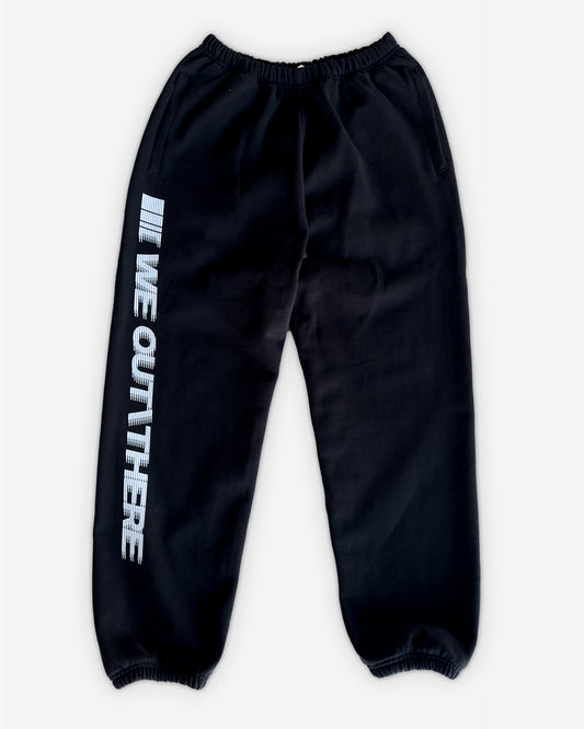 Speed Sweatpants [Black/White]
