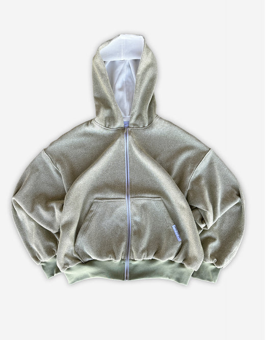 Endless Summer Light Grey Zip-up