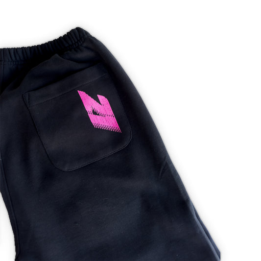 Speed Sweatpants [Black/Pink]